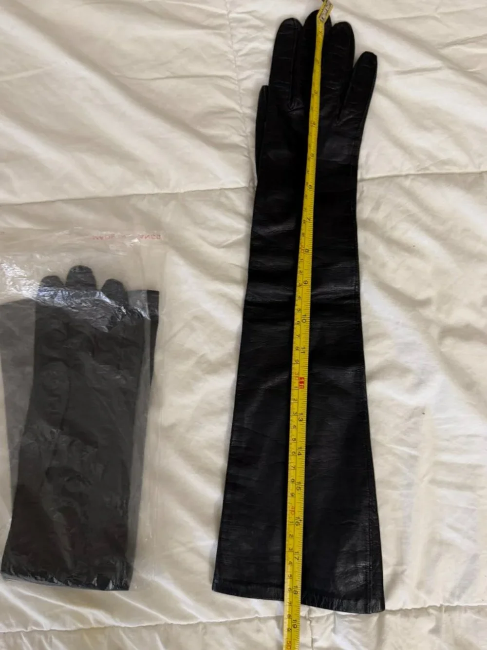 REAL KID Leather Opera Gloves Size 6 1/2
